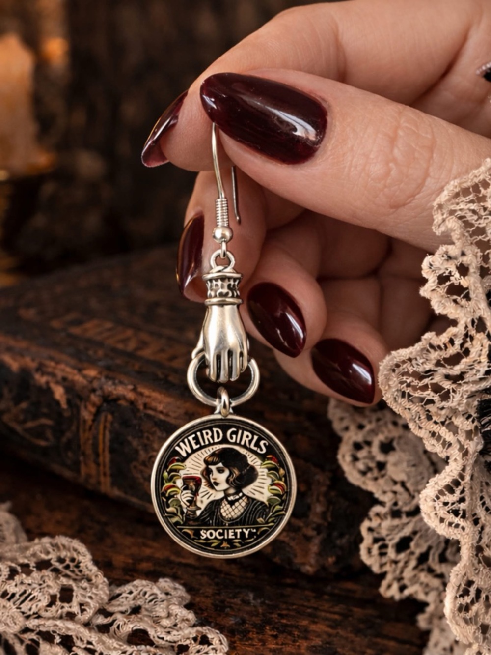 Weird Girls Society™️ Victorian Inspired Earrings